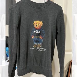 POLO Women’s Fleece Bear Crewneck